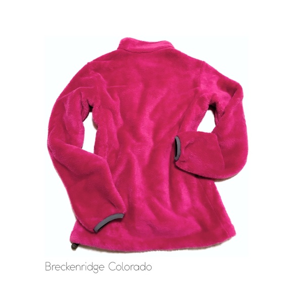 Outfitter Trading Pink Plush Fleece Zip Up Jacket - Picture 4 of 5